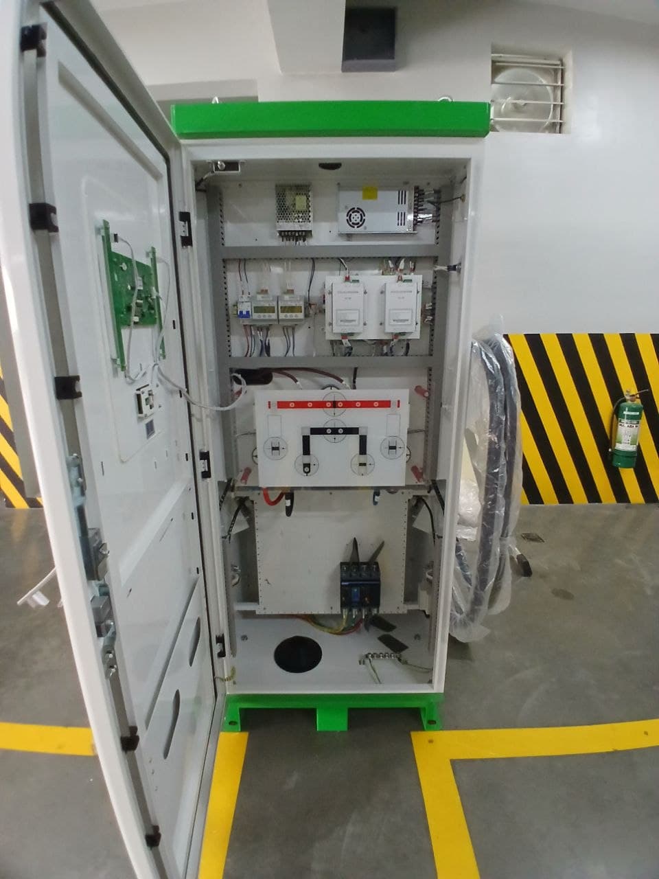 VoltHub EV DC fast charger installed at a commercial charging site in the Philippines