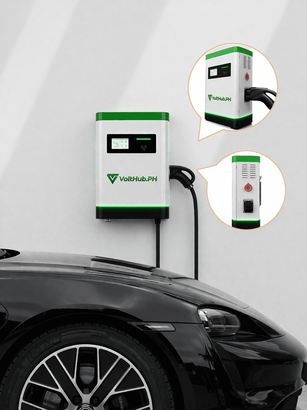 DC Wall Charger Curved Design - Image 3