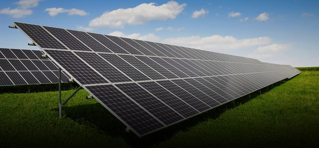 Large scale solar project