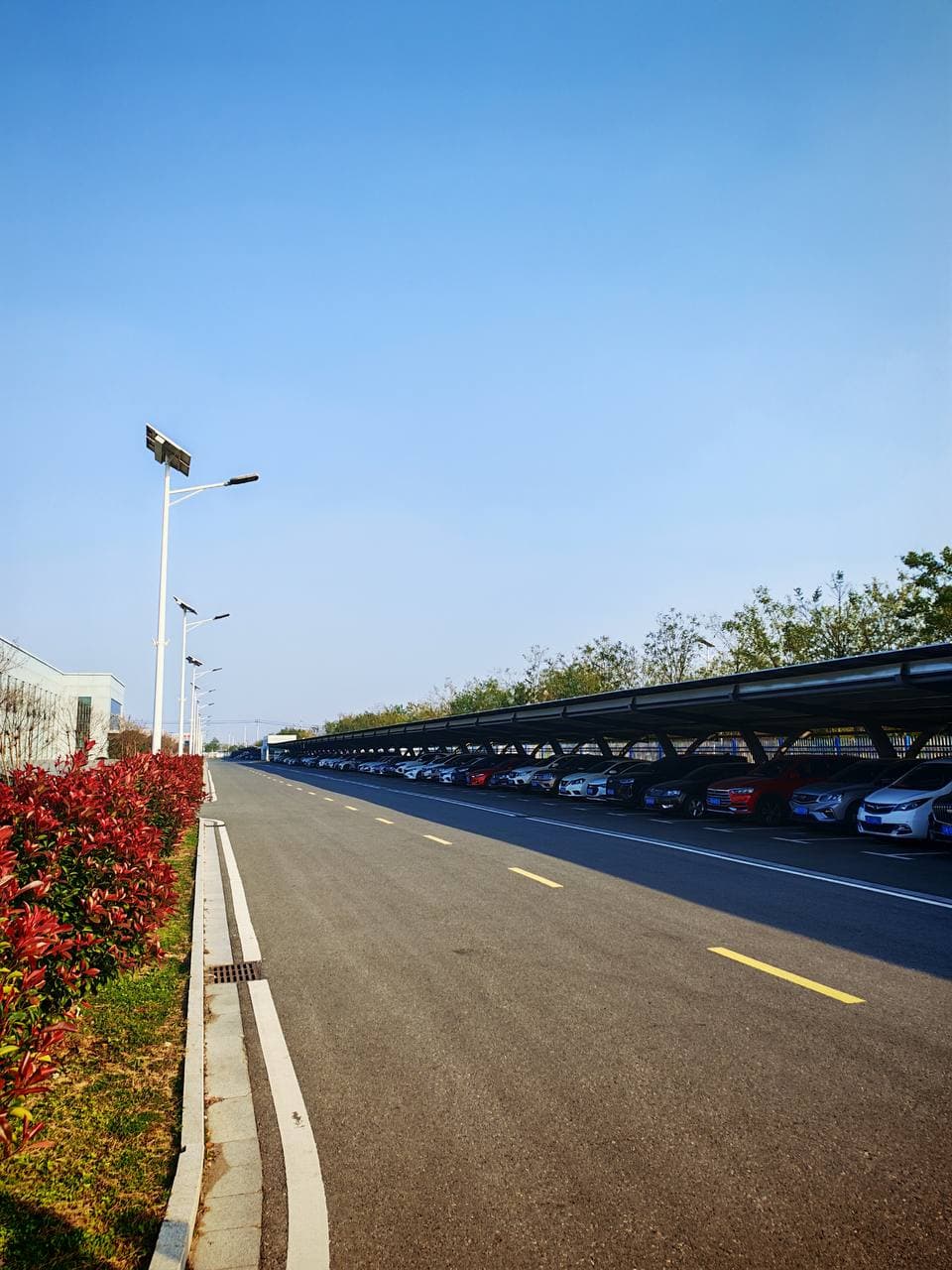 Street view solar installation